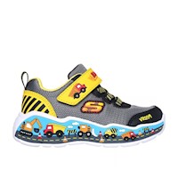 Zapatillas Skechers Play Scene 407312N-BKYL Niños